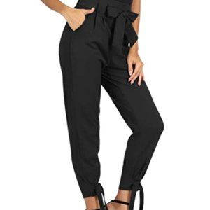 Womens Casual High Waist Pencil Pants